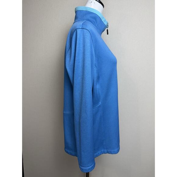 The North Face Women’s Sz XL Blue 1/4 Zip Lightweight Pullover Activewear - Picture 7 of 16